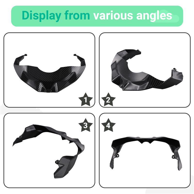 Motorcycle Accessories Front Under Headlight Air Intake Fairing For DUCATI Streetfighter V4 V4S -M53K