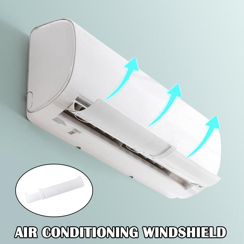 Air Conditioner Wind Deflector Retractable Adjustable Anti-Direct Blowing Air Guide Windproof Air Cooled Baffle for Bedroom