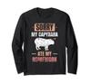 Sorry for Eating My Homework, Mr. Capybara. Rubber Capybara Animal Rodent Capybara Long Sleeve T-Shirt