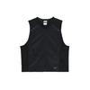 Solid Color Spliced V-Neck Zipper Sleeveless Vest Men Tops HV2007-010