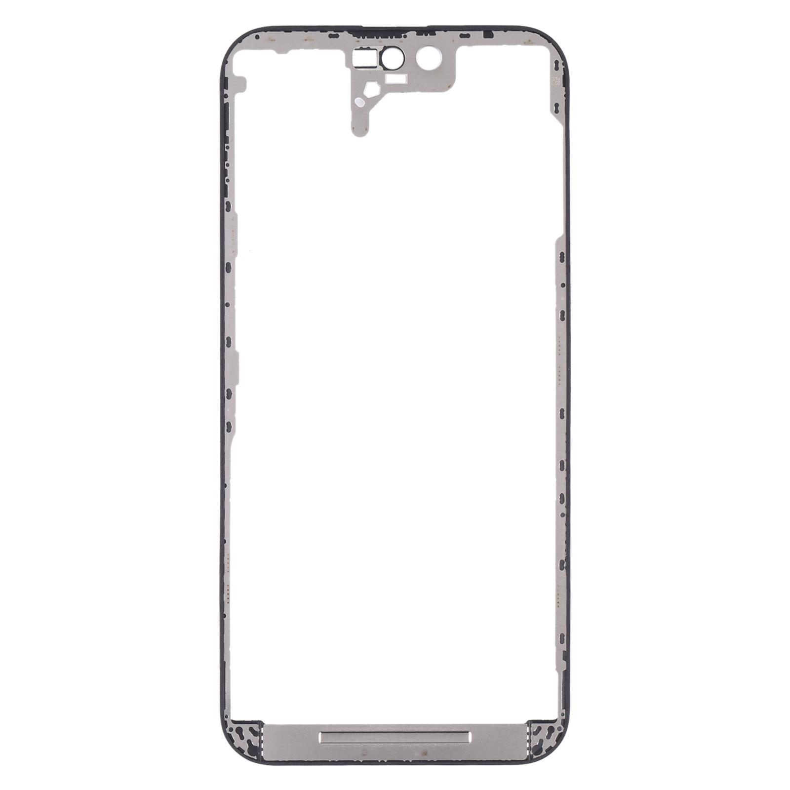 Front LCD Screen Bezel Frame For iPhone 14 Plus чёрный