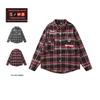 Women's Retro Star Embroidered Plaid Shirt - Spring/Autumn Loose Fit Versatile Jacket