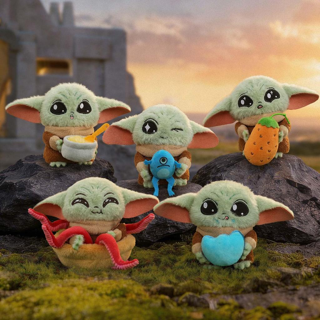 52TOYS BLINDBOX STAR WARS THE GROGU Full Belly Planet Series Plush Toy Blind Box Figure Official Collaboration Goods Gacha Gacha Collection Fluffy