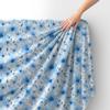 Royal Samt Stoff Polyester Zum Nähen - Motiv Blumen - Rdx2232