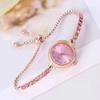 Women's Slide Wristwatch Pink Women's Watch Women's Watch Women's Wristwatch Fashion Watch