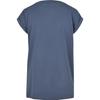 T-shirt Femme - URBAN CLASSICS - Manches Larges - Bleu - 100% Coton - Large