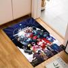 Custom Name Power Rangers City Adventure Rug for Living Room, Game Rooms, Office, Bedroom, Floor Mat Playful Design, fan gifts Christmas decor