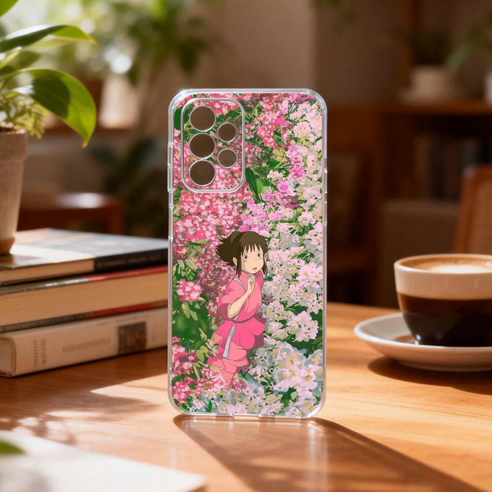 

S-Spirited C-Chihiro O-Ogino A-Away-S Phone Case Transparent Silicone Soft For Samsung S25,S24,S21,S22,S23,S30,Ultra,S20,Plus,Fe Samsung S21plus