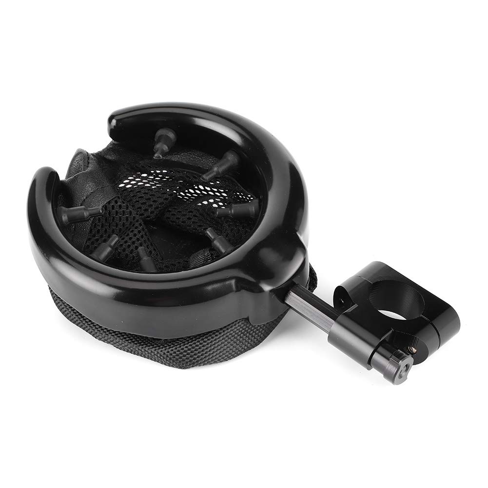 Motorcycle Handlebar Cup Holder, Drink Basket, Mesh Brake Cup Holder, Compatible with Honda Gold Wing GL1500 (7/8-inch, Black)