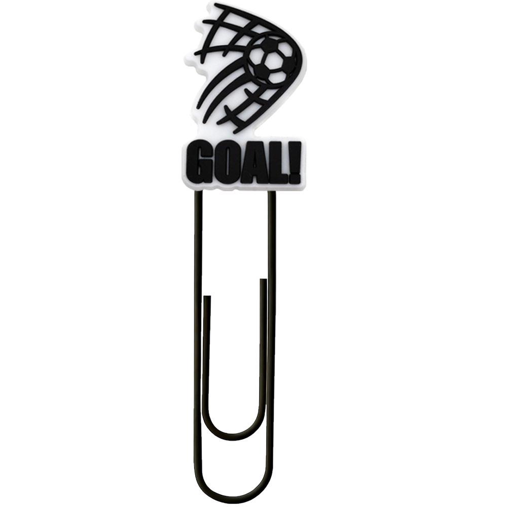 Creative Cartoon Football Messi Paperclip Bookmark for DIY Projects