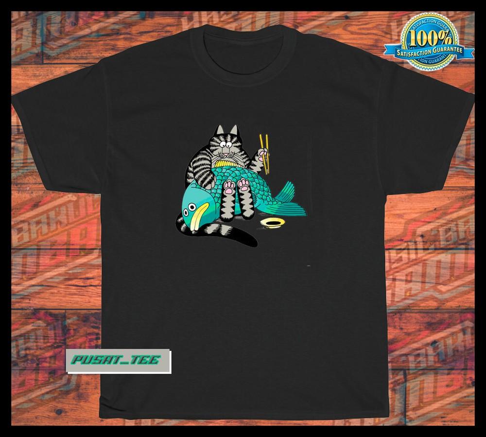 New!!!Crazy Cat Sumo logo american funny t shirt SIZE S-5XL Unisex T-Shirt XXXL