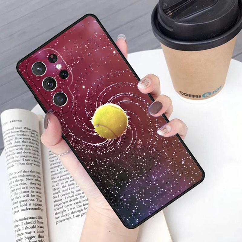 Tennis Balls Phone Case Cover For Samsung Galaxy S24 S25 Ultra S21 S22 Ultra S10E Note 10 Plus Note 20 FE S23