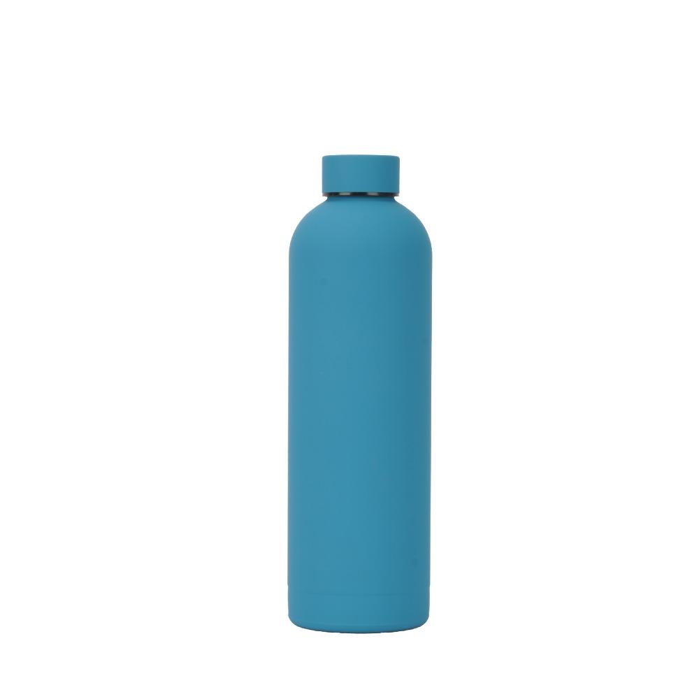 Stainless Steel Small Mouth Insulated Cup 500/750ml Frosted Vacuum Flask Insulated Water Bottle