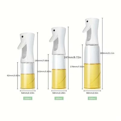 Ölsprühflasche 2in1 Ölsprüher für Olivenöl Küchensprühflasche Spender zum Kochen Küche Restaurant Flasche