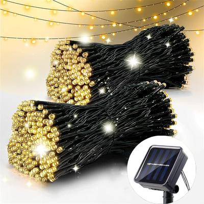 Solar String Light Fairy Garden Waterproof Outdoor Garland for Party Holiday Party Home Decoration Garland Wedding