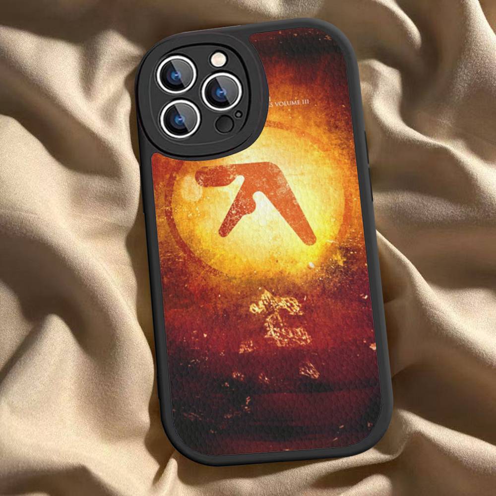 

Музыкант A-Aphex T-Twin Чехол для телефона Для iPhone 16 15 14 13 12 11 Pro Max Plus Кожаный Мягкий Чехол iphone XS