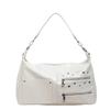 Glossy Faux Leather Shoulder Bag with Multiple Zipper Pockets Women's Fashion Handbag Large Capacity