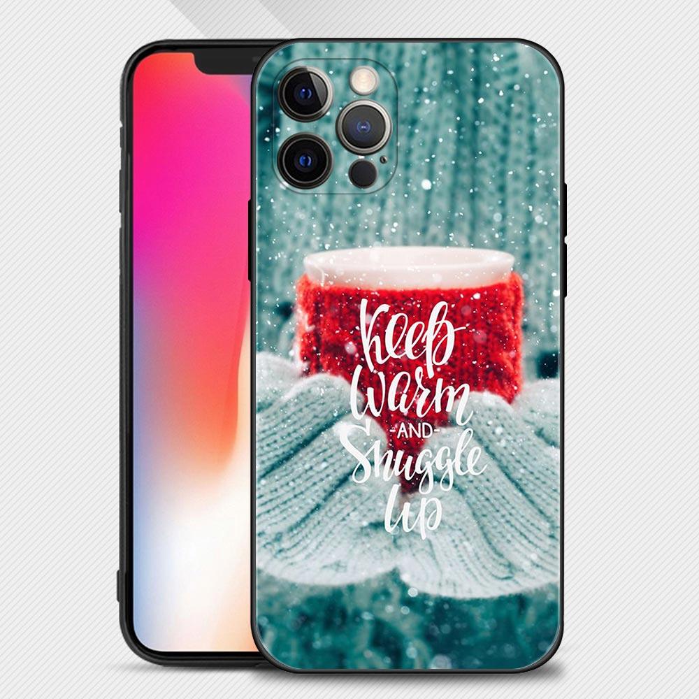 Merry Christmas Snowman Phone Case For iPhone Samsung Galaxy Redmi Xiaomi Oppo OnePlus Note S A 7 8 9 10 11 12 13 14 20 21 22 23 53 54 Pro Max  Ultra