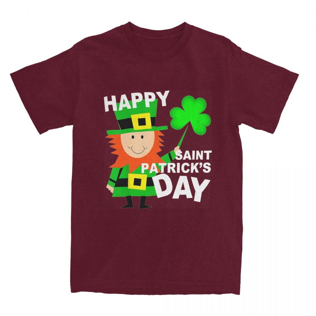 Men Women's T-Shirt Saint Patrick's Day T-Shirts Popular Family Day Beach Tees Funny Design 100 Cotton Clothes Plus Size 5XL
