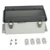 IP66 Dustproof Enclosure Waterproof Outdoor Project Junction Box ABS Plastic IP66 Dustproof Enclosure Power Electrical Box Clear