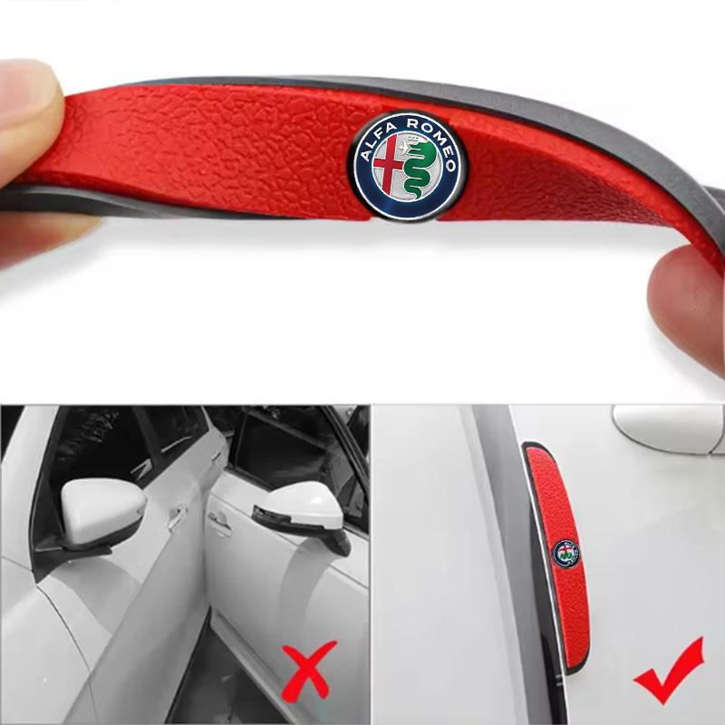 Car Door Anti-collision Protector Bar Stickers Edge Protection For Alfa Romeo giulia stelvio giulietta 159 147 156 Accessories