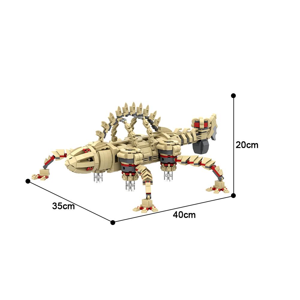 

Gobricks Zeldaed Vulcan Beast Bricks Модель Игровой Монстр Фигурка Строительные Блоки Игрушки Дети Подарок На День Рождения