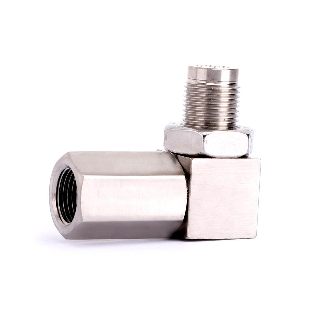 90°O2-Sensor-Abstandshalter Motorkontrollleuchte CEL-Prüfstopfen Mini-Konverteranschluss