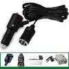 Car Cigarette Lighter Extension Cord with On/off- Button Max180W for Car Chargers, Vacuum Cleaners, Fans, LED Lights,