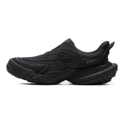 Li Ning CF Patika Yürüyüş Spor Rahat Şok Emici Geri Tepme Düşük Bilekli Dış Mekan Fonksiyonel Ayakkabılar Unisex Ayakkabılar Siyah AHCV073-5