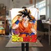 1PC Son Goku  Print Flannel Blanket, High quality All Seasons, Home Decor, Warmth and Comfort, Perfect for Christmas Gifts