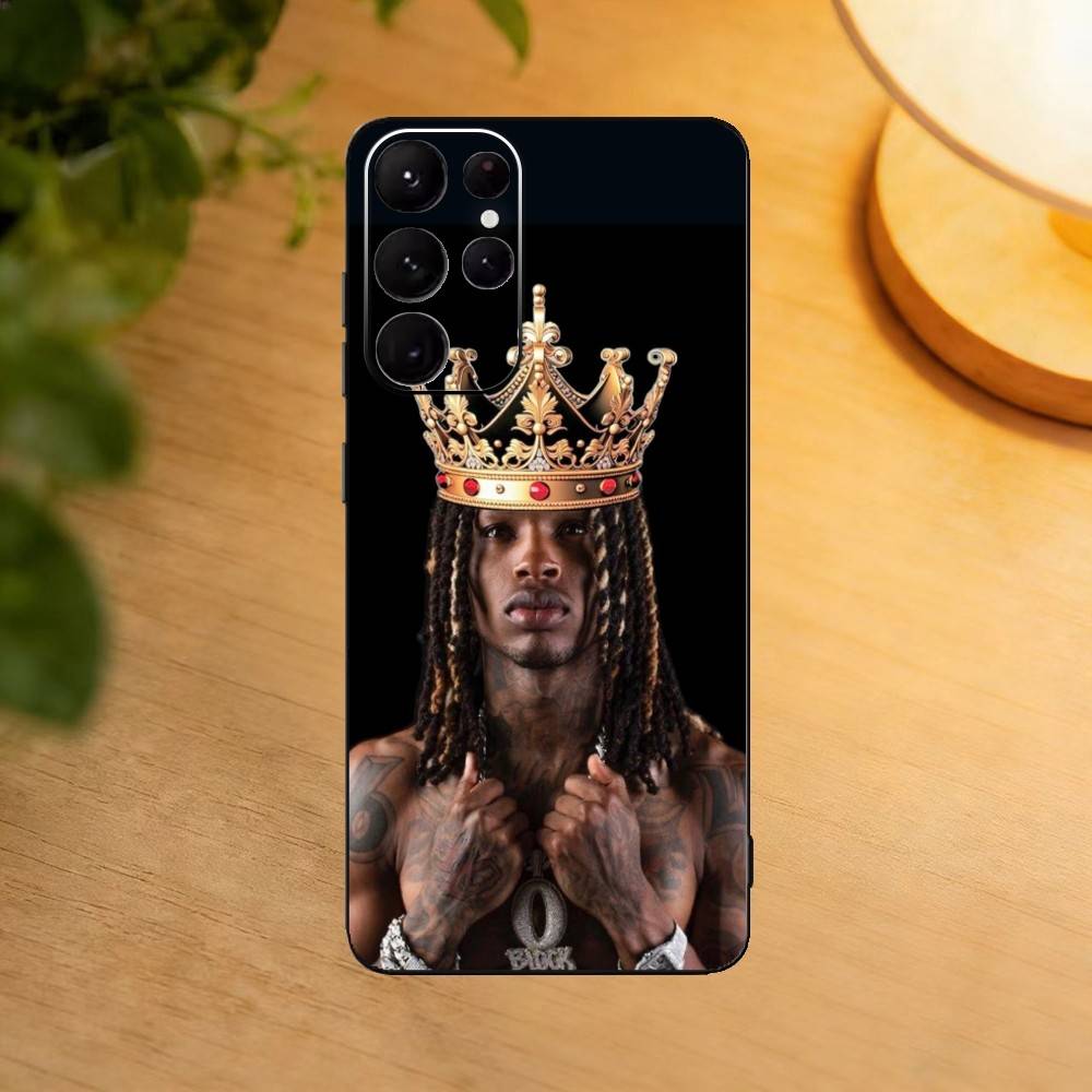Cool Rapper K-King Von Phone Case For Samsung S25,24,21,22,23,30,Ultra,20,Plus,Fe,Lite,Note Soft Black Cover