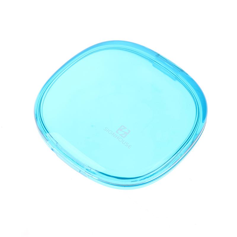 

Коробка для брекетов для зубных ретейнеров, брекеты, брекеты, пластиковая коробка для хранения, мультяшный дом, мини-дышащая коробка синий