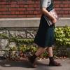 Mindwise Linen Full Skirt Apron (Dark Green)