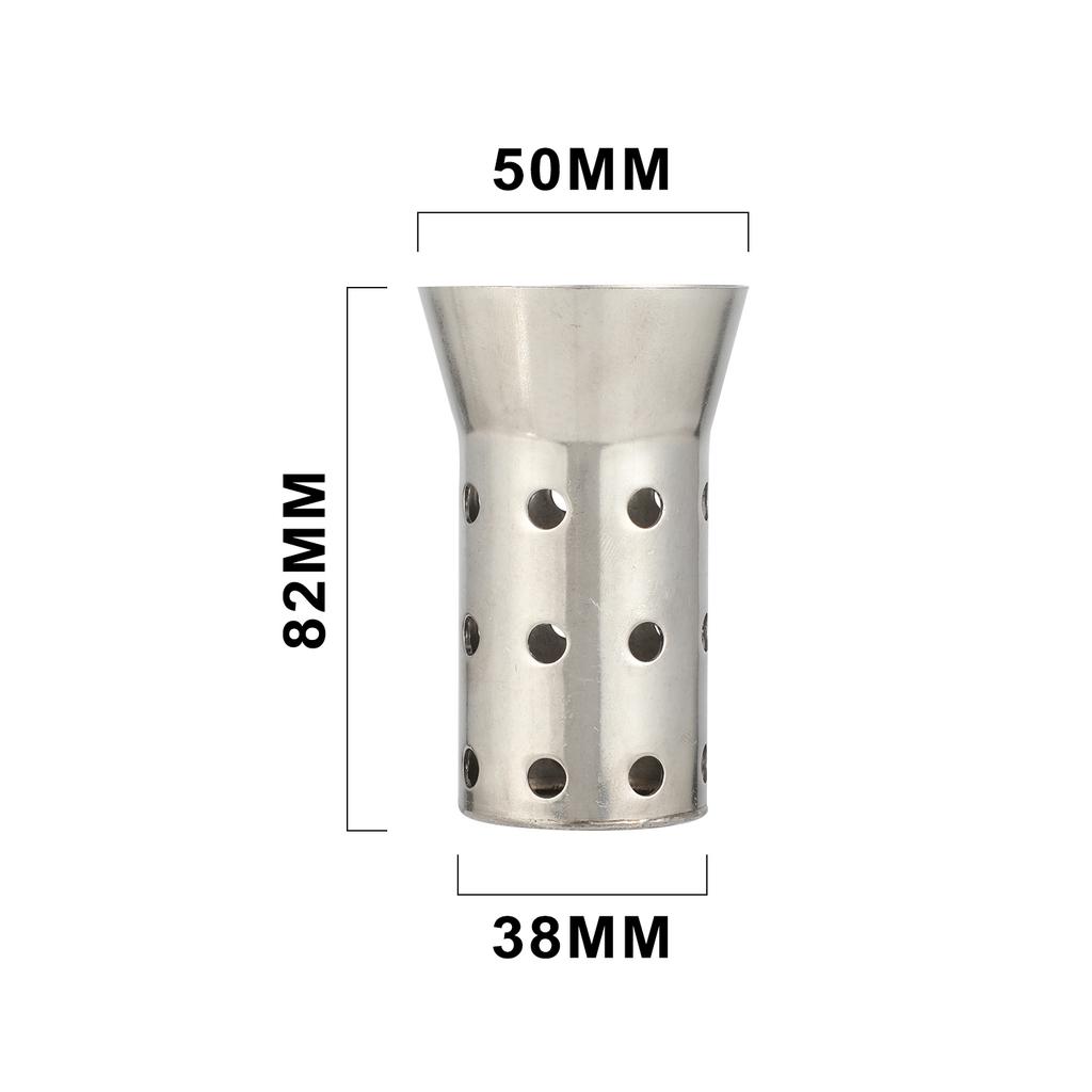 Exhaust Pipe Exhaust System DB Killer Catalyst Motorbike Exhaust Muffler Silencer Noise Sound 51mm Universal Exhaust