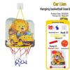 Canasta de Baloncesto Interior Ajustable Estilo Dibujos Animados para Niños con Envío Gratuito