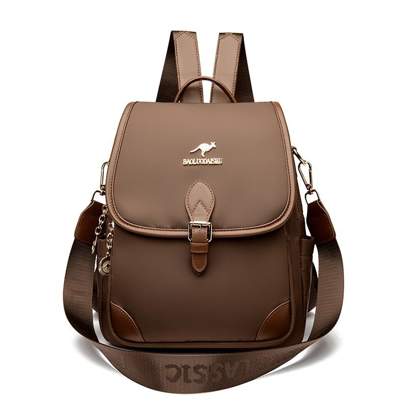 

Рюкзак Женский рюкзак Большой вместимости Студенческий школьный рюкзак Сумка для путешествий на открытом воздухе коричневый