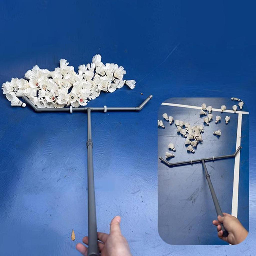 Badminton Ball Collector Gatherer Tennis Sport Equipment Removable Sweeper Sweeping Machine for Outdoor Backyard Indoor Sports