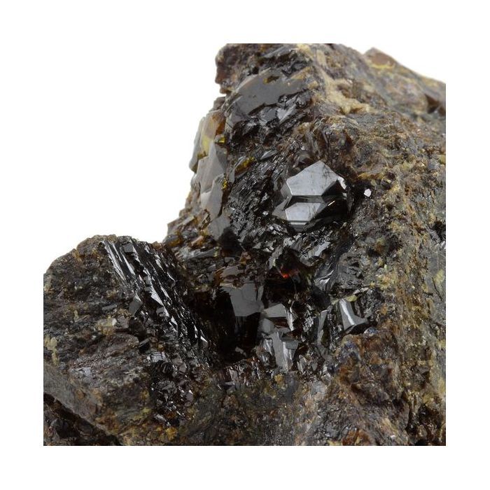 Pierres et Minéraux. Sphalerite (Blende). 1577.0 ct. Mine de La Mure, Isere, France.