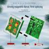 Magnetic Tiles Building Blocks - DIY Christmas Tree Ornament Toys & Magnet Puzzles for Kids