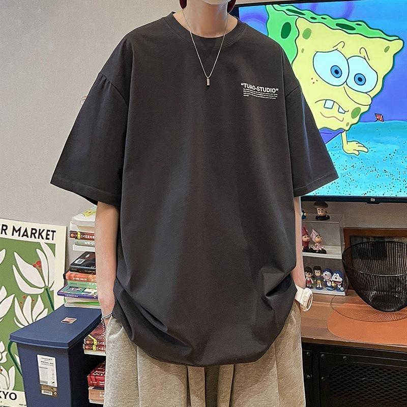 Summer Men T-shirts Cotton Short Sleeve T Shirt Comfortable Fabric Sportwear