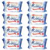 Akachan Honpo Super Thick Baby Wipes, 60 Sheets X 8 Packs, Thick Baby Wipes, Water, Pure Water, Mild Acidity, Contains Hyaluronic Acid