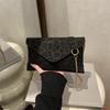 Fashion leopard print women's clutch bag  new simple texture versatile chain oblique span bag envelope bag female