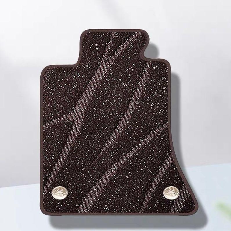 Universal Starry Sky Car Floor Mat - Eco-Friendly, Elbow Yarn, Main Driver, Single Piece