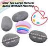1pc Extra-Large Painting Rocks - Smooth & Flat DIY Stones for Arts, Crafts, and Decoration, Hand-Picked for Creative Projects