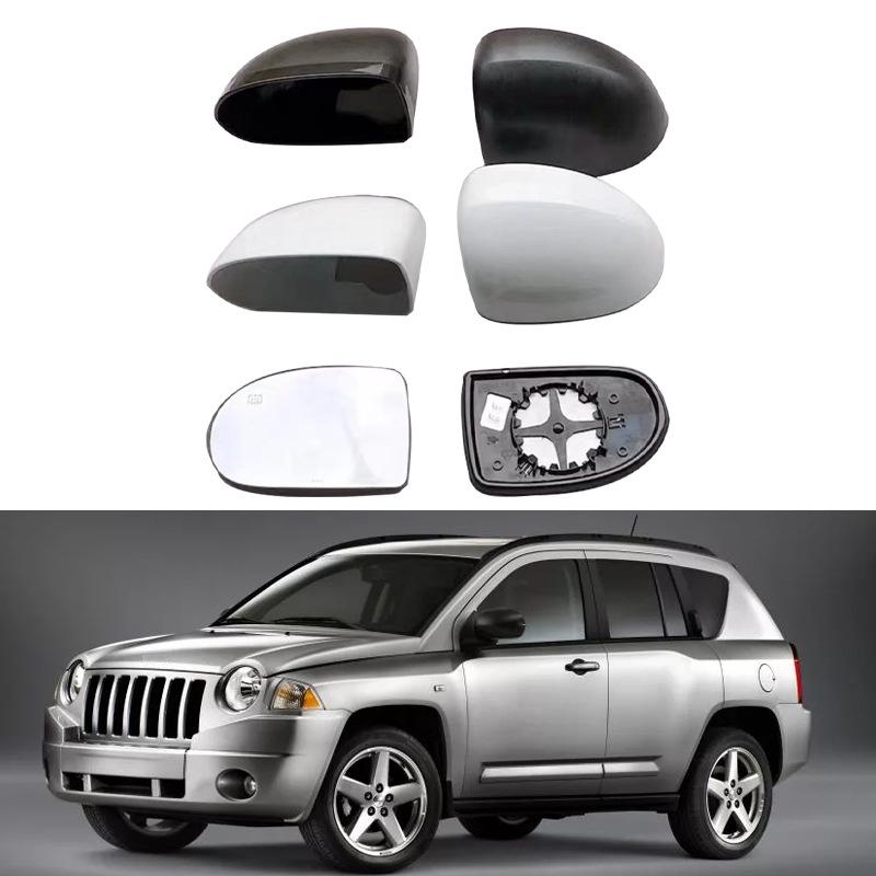 

07-16 Jeep Compass Крышка зеркала заднего вида с указателем поворота и внешние детали Lens White with Heating Left