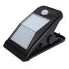 Clip On Solar Motion Light 72 LED Beads IP65 Waterproof Portable Solar Lamps for Garden Yard Outdoor Warm Light