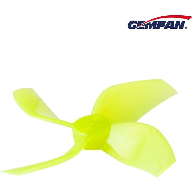 GEMFAN D51 2020 4-Blade PC Propeller 1.5mm for RC FPV Racing Freestyle Tinywhoop 16pcs 8CW 8CCW