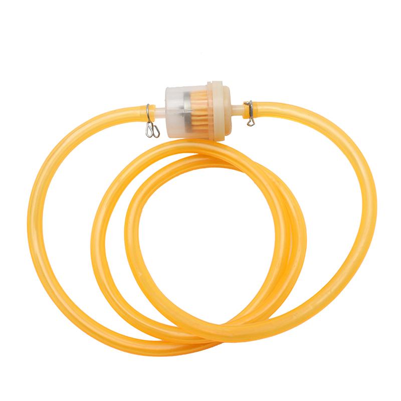 1M Fuel Gas Tube Petrol Pipe Gasoline Petrol Line Hose For Radiator Hose 5Mm I/D 8Mm O/D With Fuel Filter And Clip