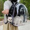 Pet Cat Carrying Bag Space Pet Backpacks Breathable Portable Transparent Backpack Puppy Dog Transport Carrier Space Capsule Bags