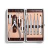 Set Manicure Improvviso in Pelle di Coccodrillo da 9 Pezzi